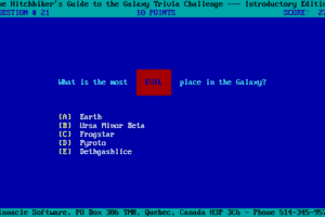 The Hitchhiker's Guide to the Galaxy Trivia Challenge 7