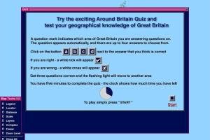 The Ordnance Survey Interactive Atlas of Great Britain: Fourth Edition (included game) 7