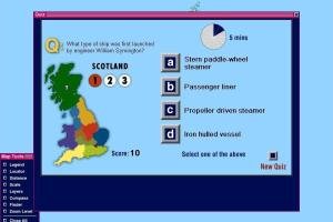 The Ordnance Survey Interactive Atlas of Great Britain: Fourth Edition (included game) 8